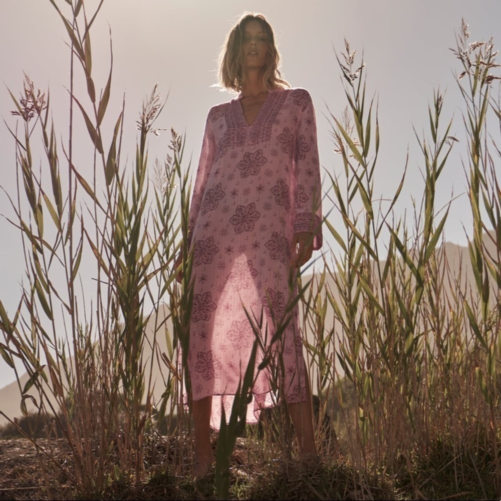 ZARA Printed Midi Dress BNWT - Picture 4 of 8